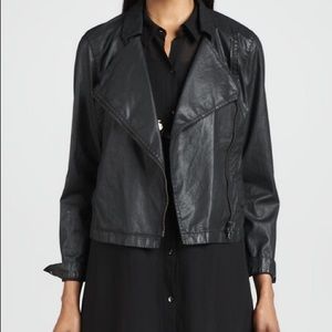Eileen Fisher waxed “Leather”Jacket